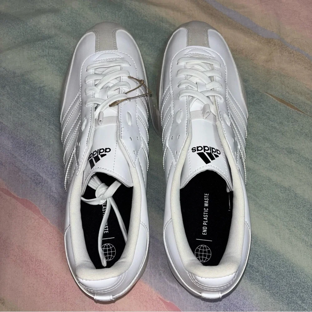 NWT Adidas Vegan Velosamba Cycling Shoes Cloud White - Men's size 13